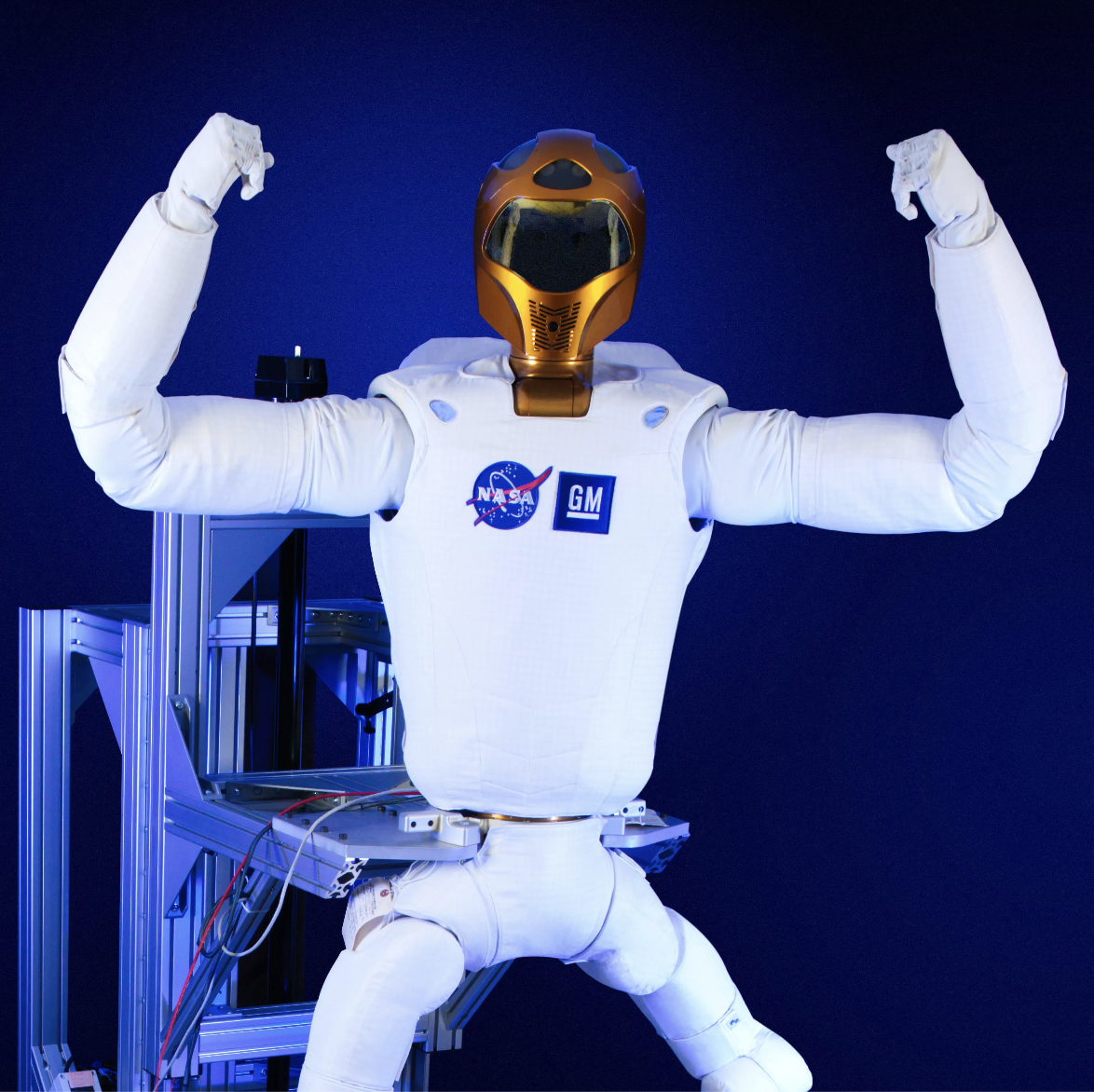 Robonaut 2 by NASA logo